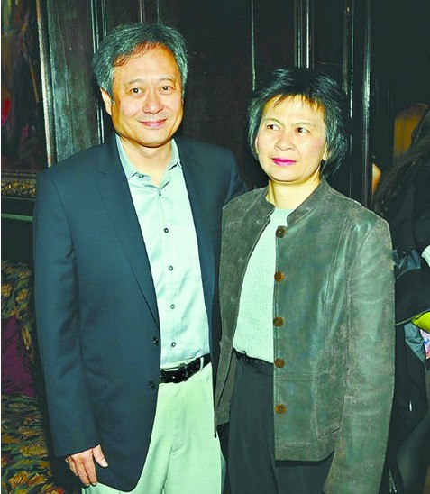 李安多次感谢太太的支持