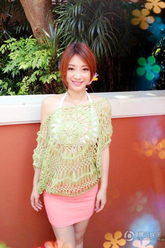 柳岩泰国美艳度假照