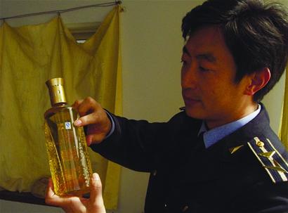 质监查获养鹿场私自生产鹿鞭酒