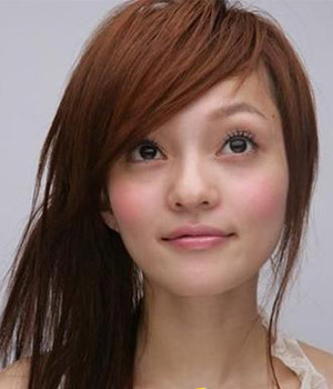 明星掀起刘海现真颜美丑