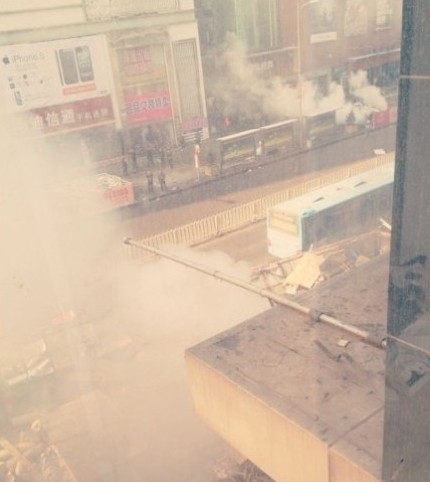 沈阳某地下通道发生爆炸