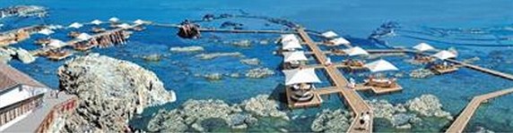 滨海步行道示意图