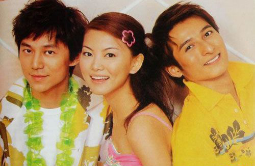 何炅晒与李维嘉17年前旧合照