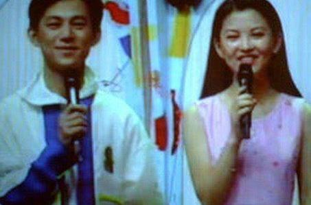 何炅晒与李维嘉17年前旧合照