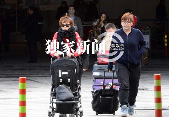 追星：孙俪染金发抱子捞金 倪萍穿皮草奢侈如贵妇