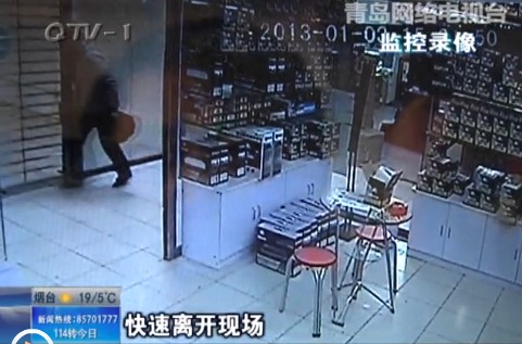 信息城“口罩贼”5个月内偷5回