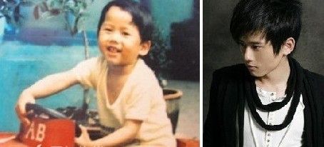 谢娜张杰童年照曝光 网友：从小就这么般配(图)