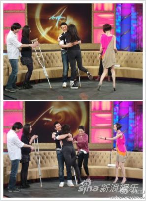 黄晓明不顾腿伤“公主抱赵薇”薇迷尖叫