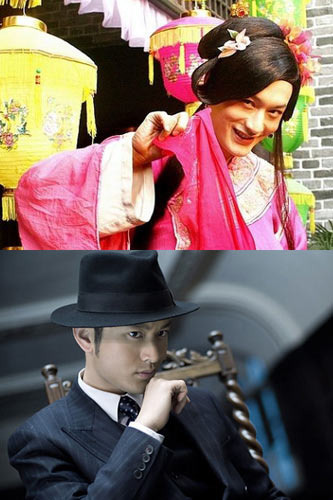 杜海涛雷人钟汉良惊艳 中韩男星扮女装(图)