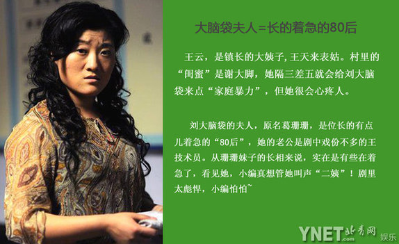 吐槽《乡村爱情》 揭众主演真实身份