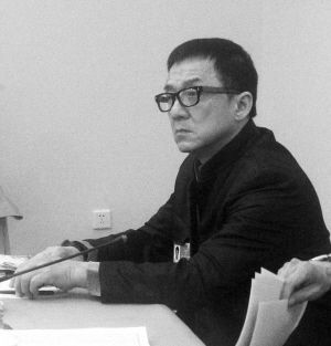 成龙在两会上发言