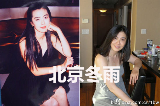 王祖贤17岁清纯照曝光 网友：跪拜女神