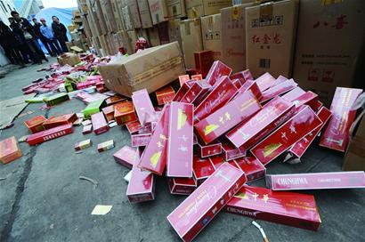 我市昨销毁一批假冒卷烟 970万支假烟送进热电厂焚烧发电3000度 我市昨销毁一批假冒卷烟 970万支假烟送进热电厂焚烧发电3000度