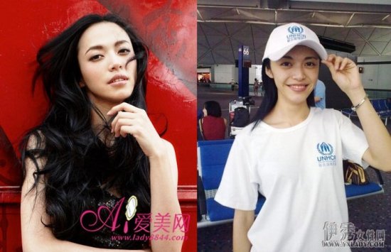 美女明星素颜比“真相”