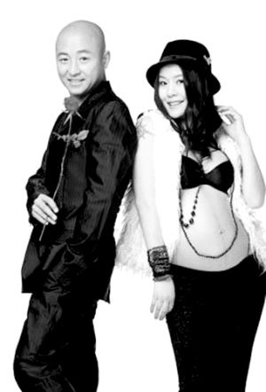 周晓鸥与妻子唐平