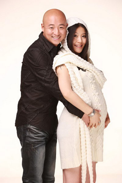 周晓鸥与妻子唐平