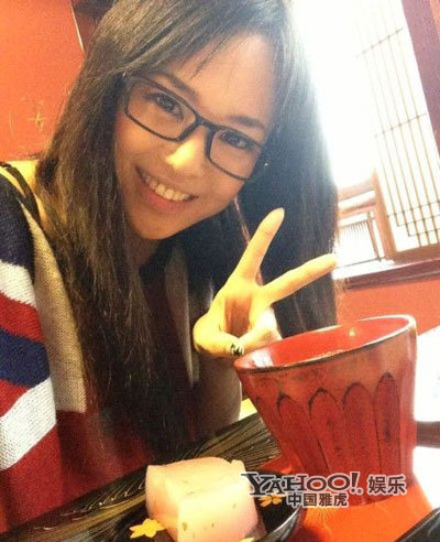 苍井空晒素颜照