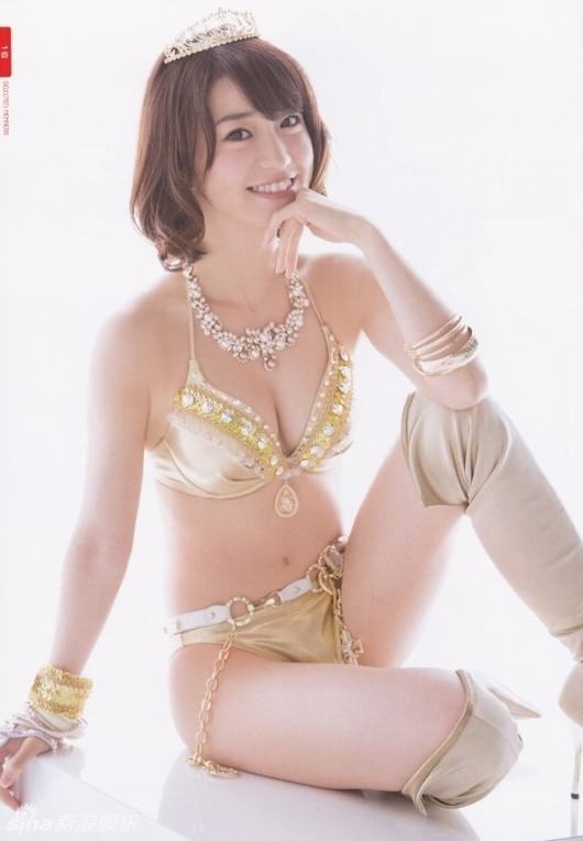 AKB48七彩内衣写真 大秀曲线白皙火辣