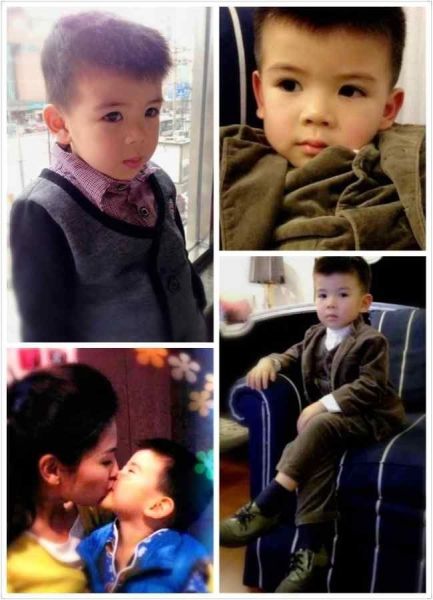 刘涛亲吻帅气儿子