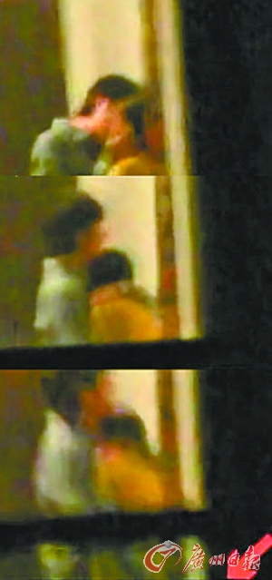 董洁王大治的亲密视频，画质并不清晰。