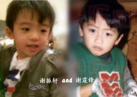 明星童年照与儿女比靓