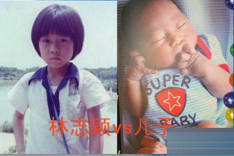 明星童年照与儿女比靓