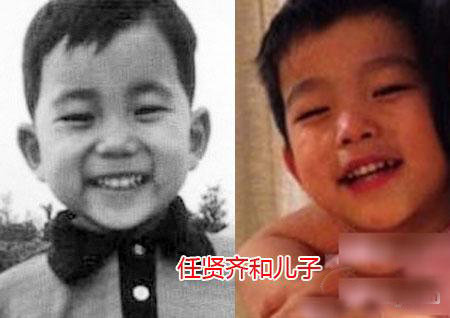明星童年照与儿女比靓