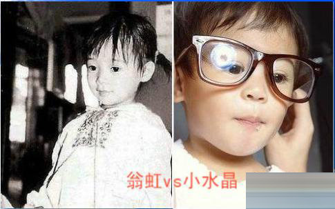 明星童年照与儿女比靓