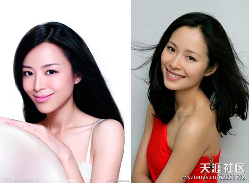 娱乐圈“撞脸”明星