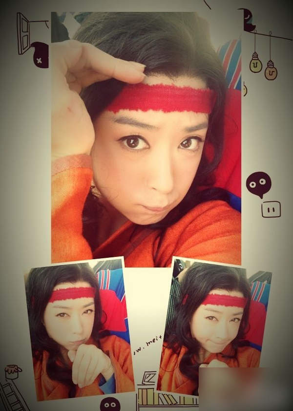 还原一个真实的明星 谁最会卖萌