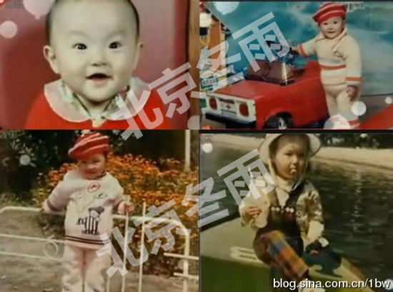 唐嫣可爱童年照曝光