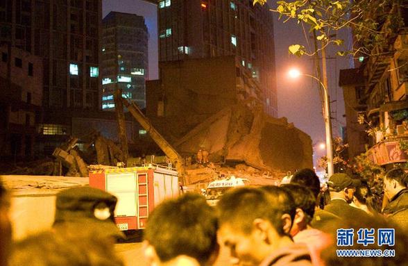 成都一危旧房在改造拆迁中发生倒塌 未发现人员伤亡