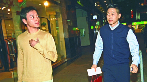 张国荣和唐鹤德