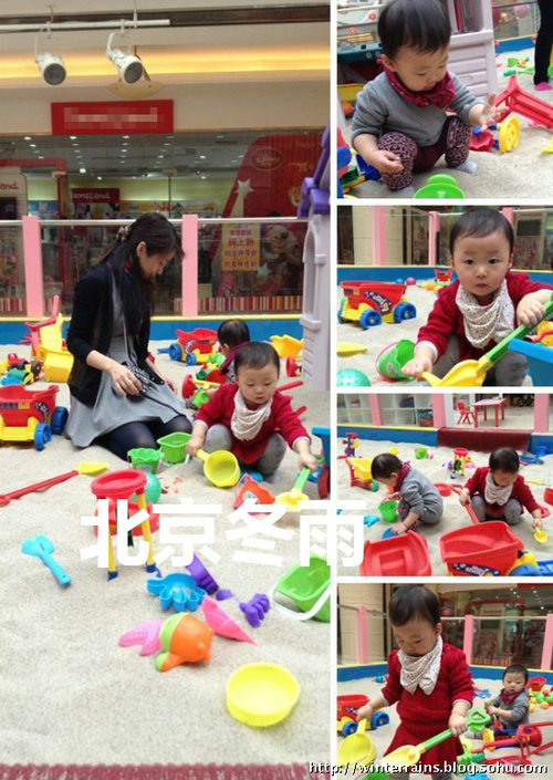 央视美女主播陈蓓蓓两岁双胞胎女儿