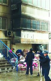 吉林路传单引发大火