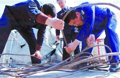 外地屠宰船占领沙子口 深海电网死鱼成片