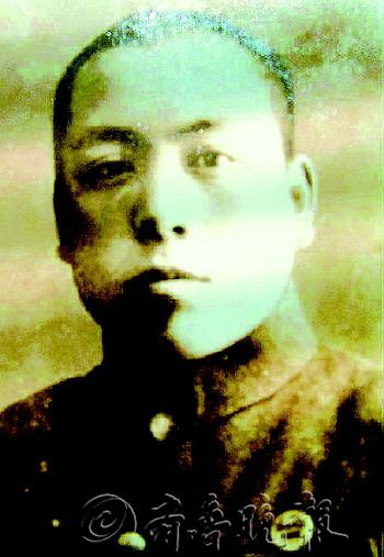 赵为仁年轻时的照片。