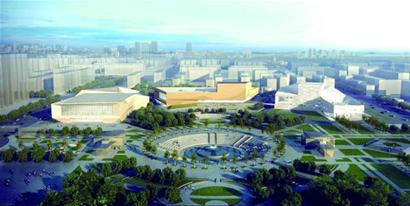 城阳花5亿打造“文体巨无霸” 城阳花5亿打造“文体巨无霸”