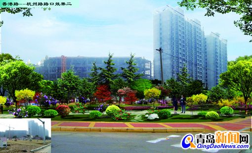 胶州4000万元整治居民楼 绿意盎然赛江南 胶州4000万元整治居民楼 绿意盎然赛江南