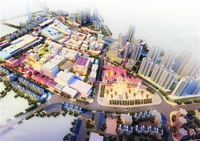 青岛啤酒商务区规划五大板块 正式开工