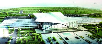 “海鸥”展翅 北客站渐显雏形