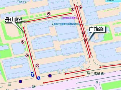 丹山路小区将实行微循环调流 划停车泊位