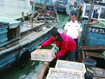 渔政查获44艘偷腥船 一船主被重罚10万元