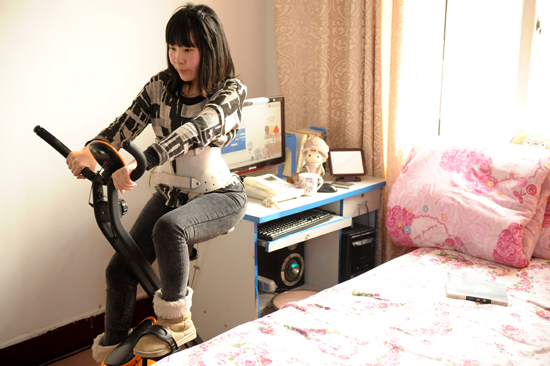 肌无力女孩王淑乾 我们给你爱的力 肌无力女孩王淑乾 我们给你爱的力