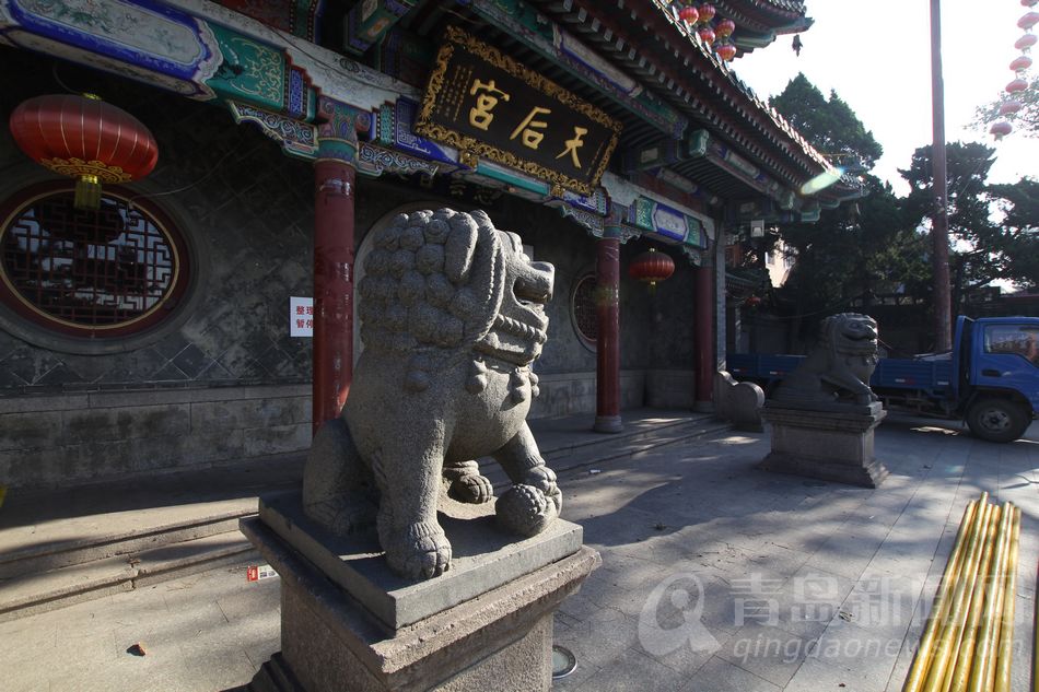 高清:天后宫维修谢客 一月前曾因劳资纠纷停业