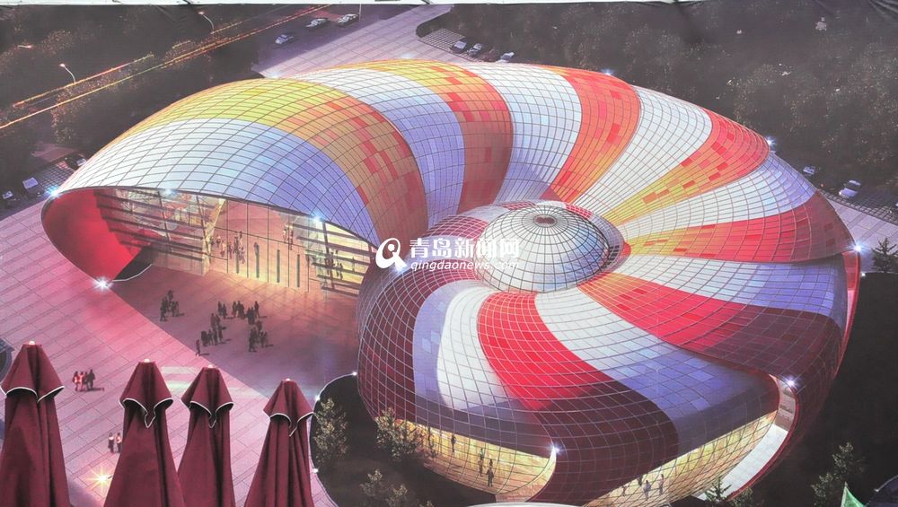 高清:东方影都效果图出炉 首栋建筑神似鹦鹉螺