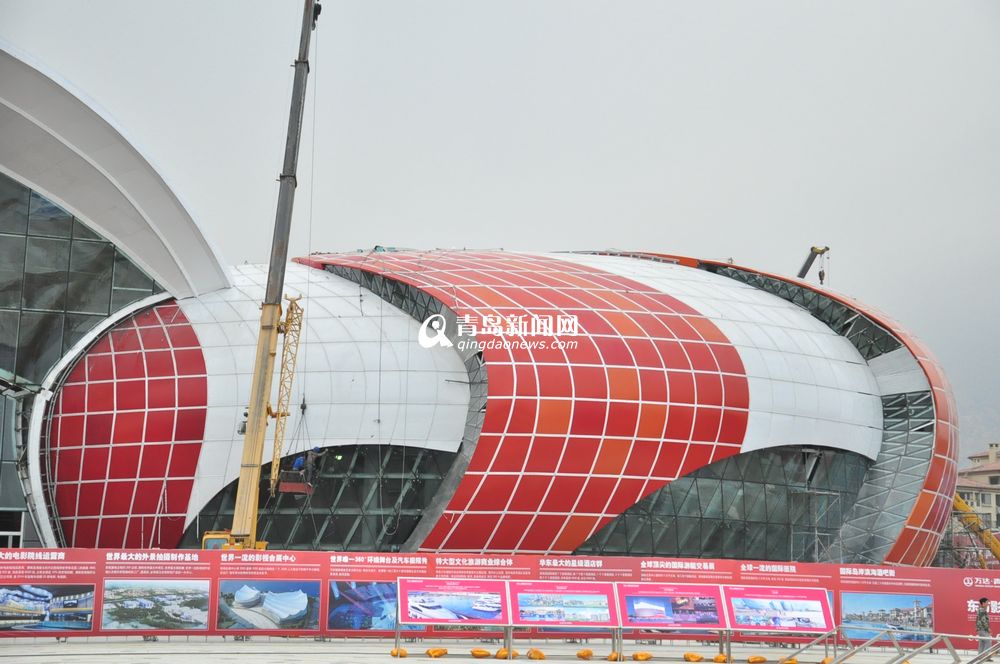 高清:东方影都效果图出炉 首栋建筑神似鹦鹉螺