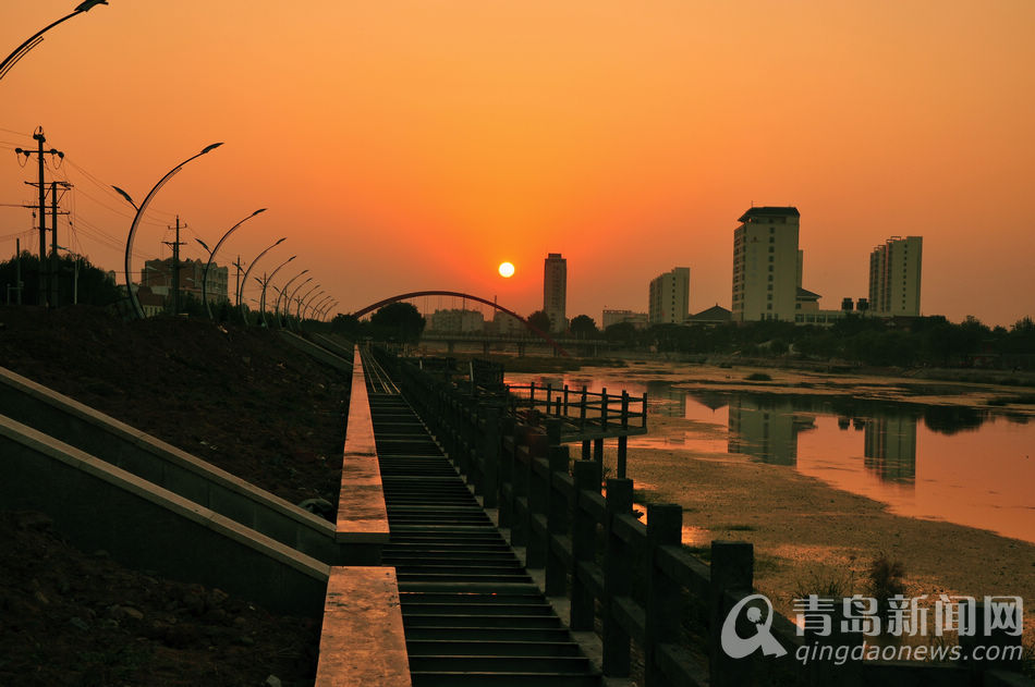 莱西投资亿元绿化洙河 打造绿色水乡