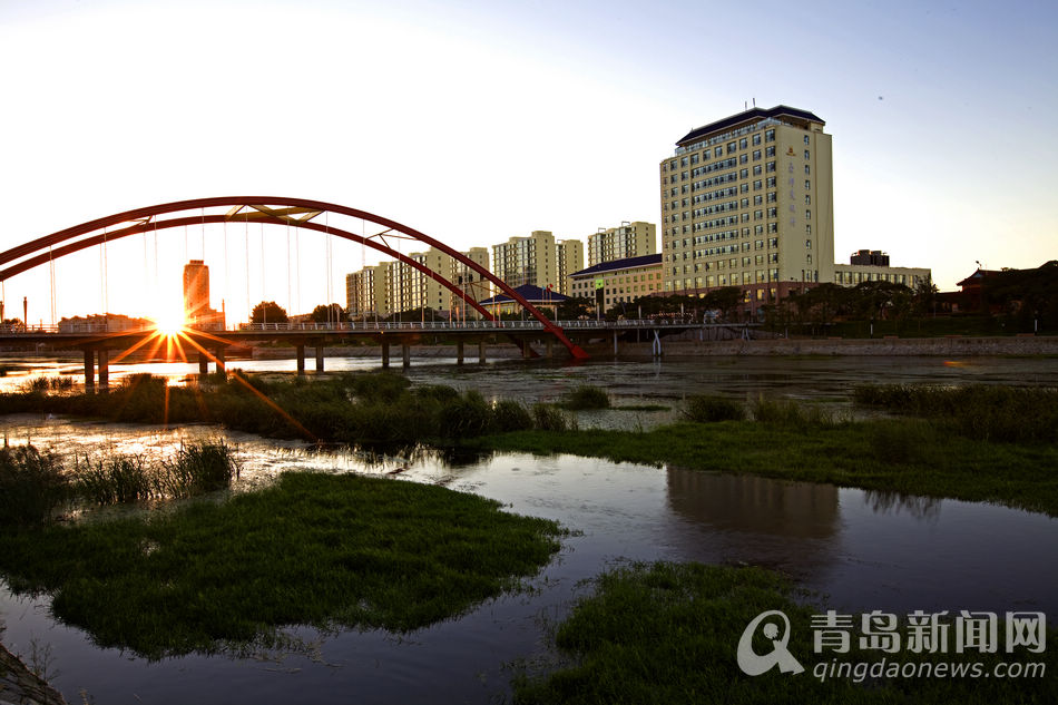 莱西投资亿元绿化洙河 打造绿色水乡