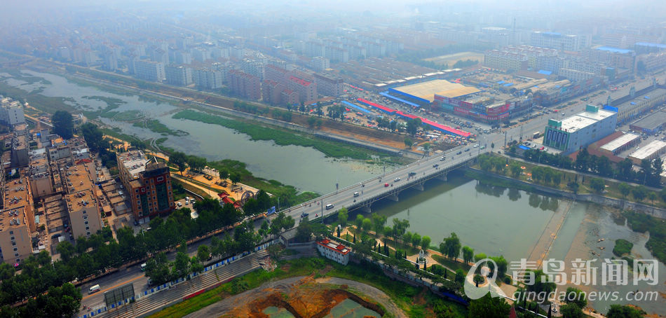 莱西投资亿元绿化洙河 打造绿色水乡